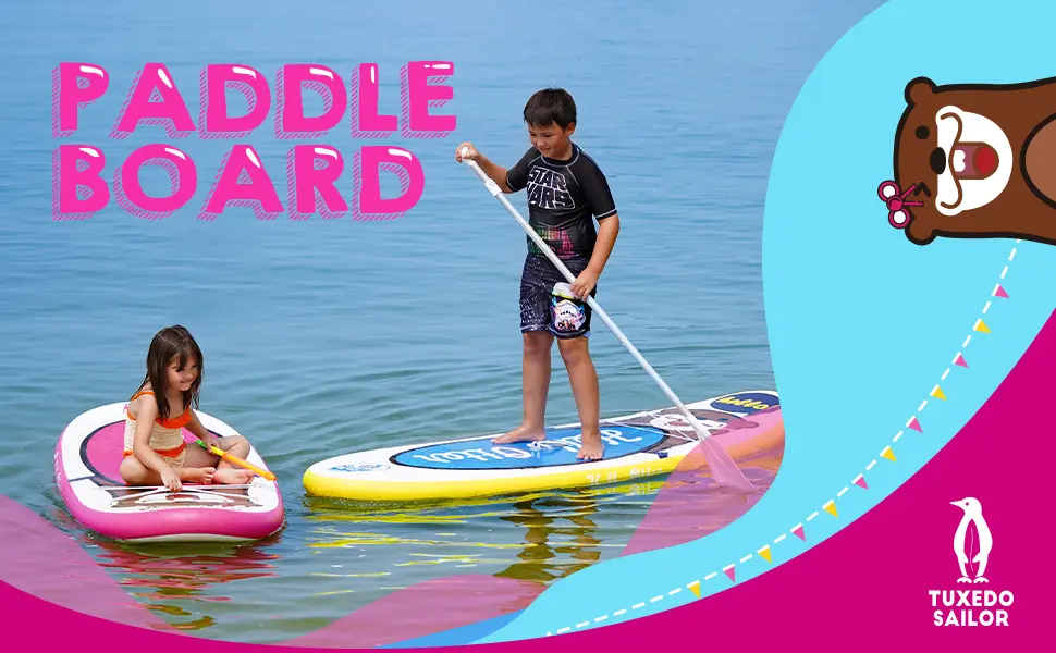 Paddle gonflable Tuxedo Sailor Paddle Gonflable Adulte — contenu détaillé 1