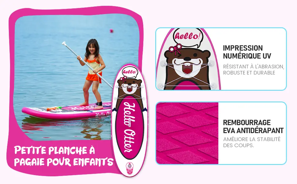Paddle gonflable Tuxedo Sailor Paddle Gonflable Adulte — contenu détaillé 5