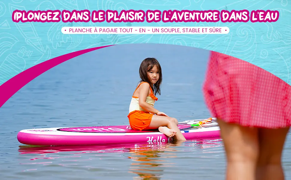 Paddle gonflable Tuxedo Sailor Paddle Gonflable Adulte — contenu détaillé 6