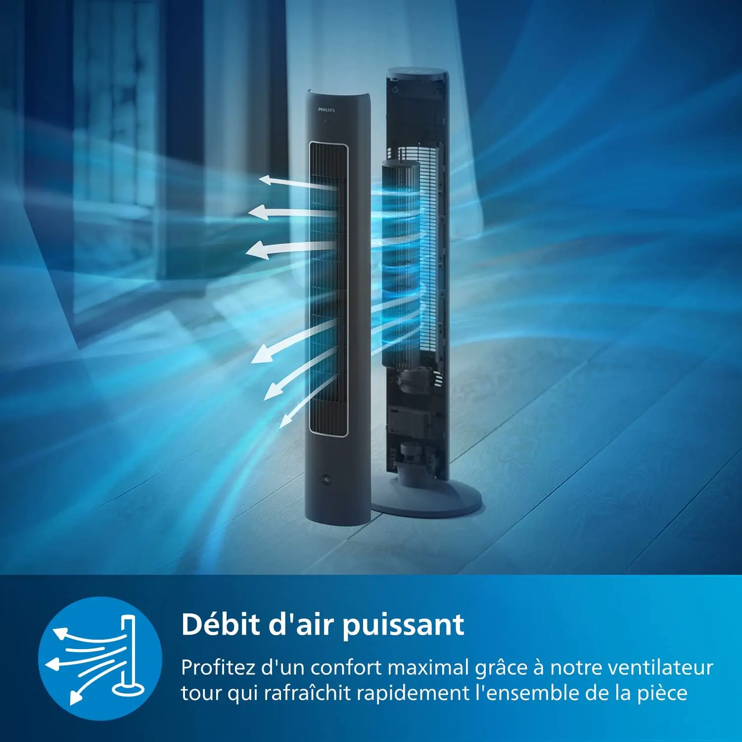 Ventilateur Philips Ventilateur Série 5000 vue 5