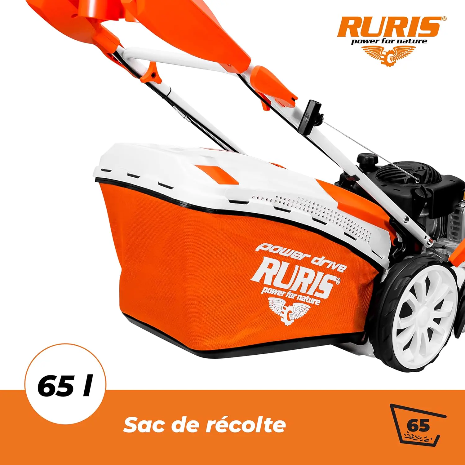 Tondeuse autoportée en acier autoportée vue 5