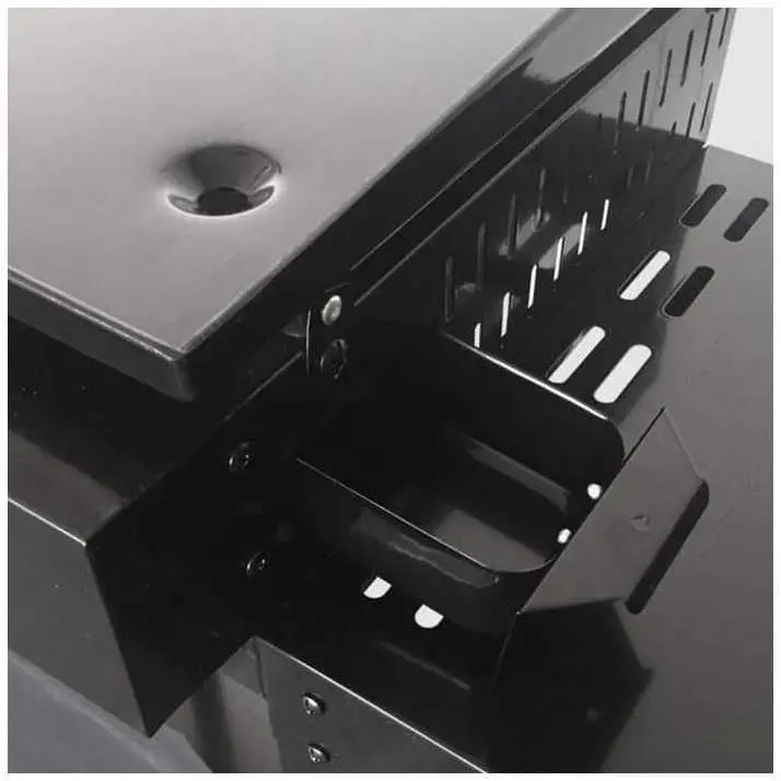 Plancha en acier noir 75 x 35 cm vue 4