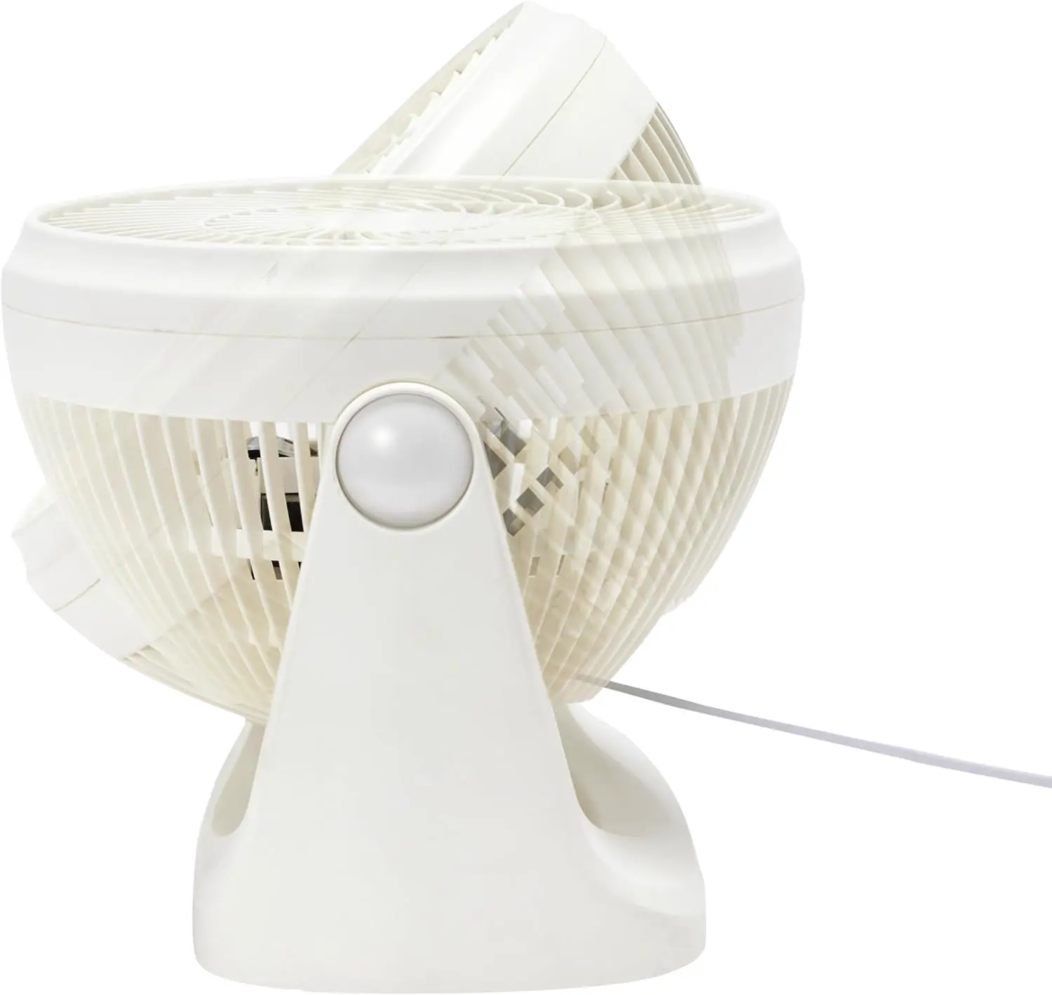 Ventilateur blanc 27,3 x 27,69 cm vue 2