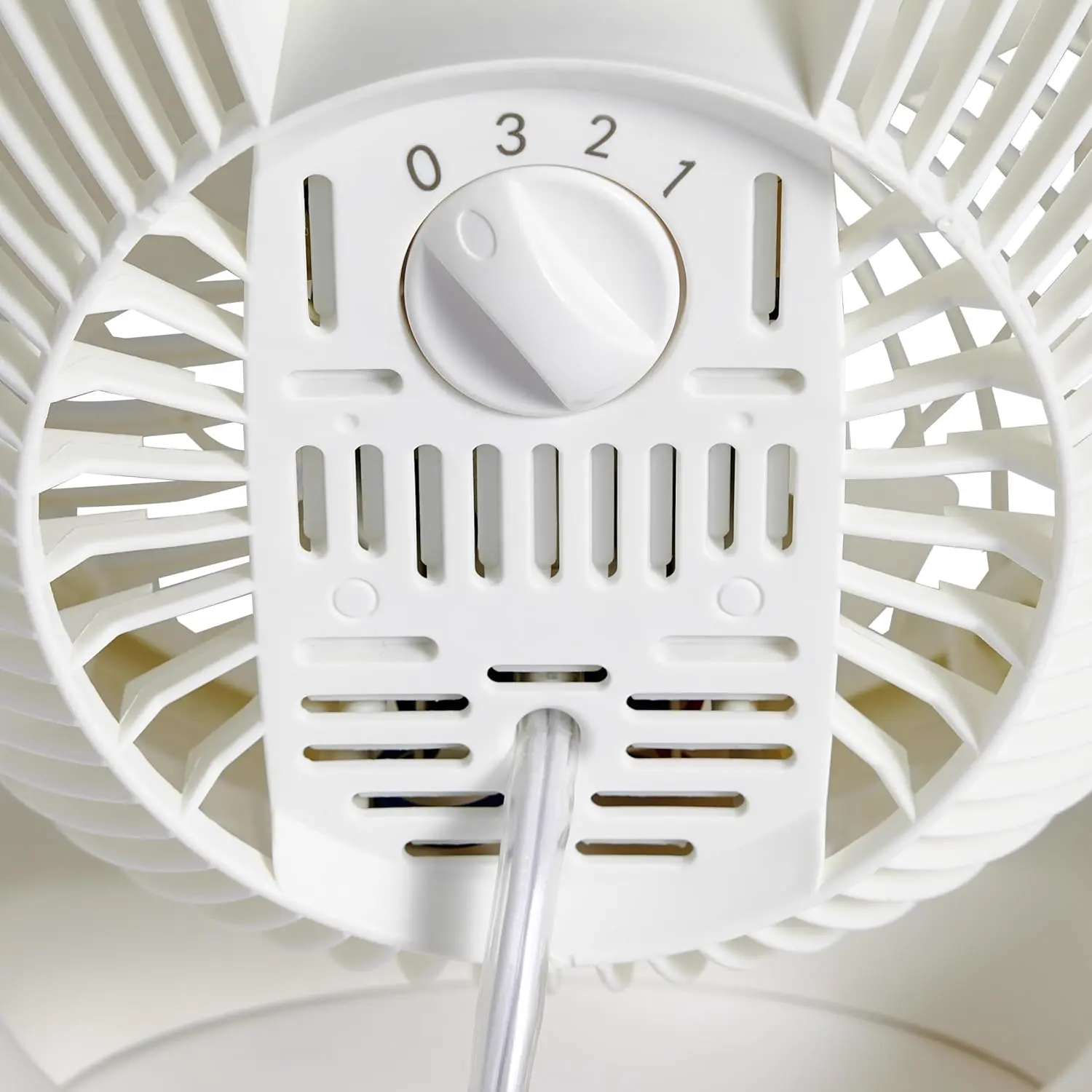 Ventilateur blanc 27,3 x 27,69 cm vue 5