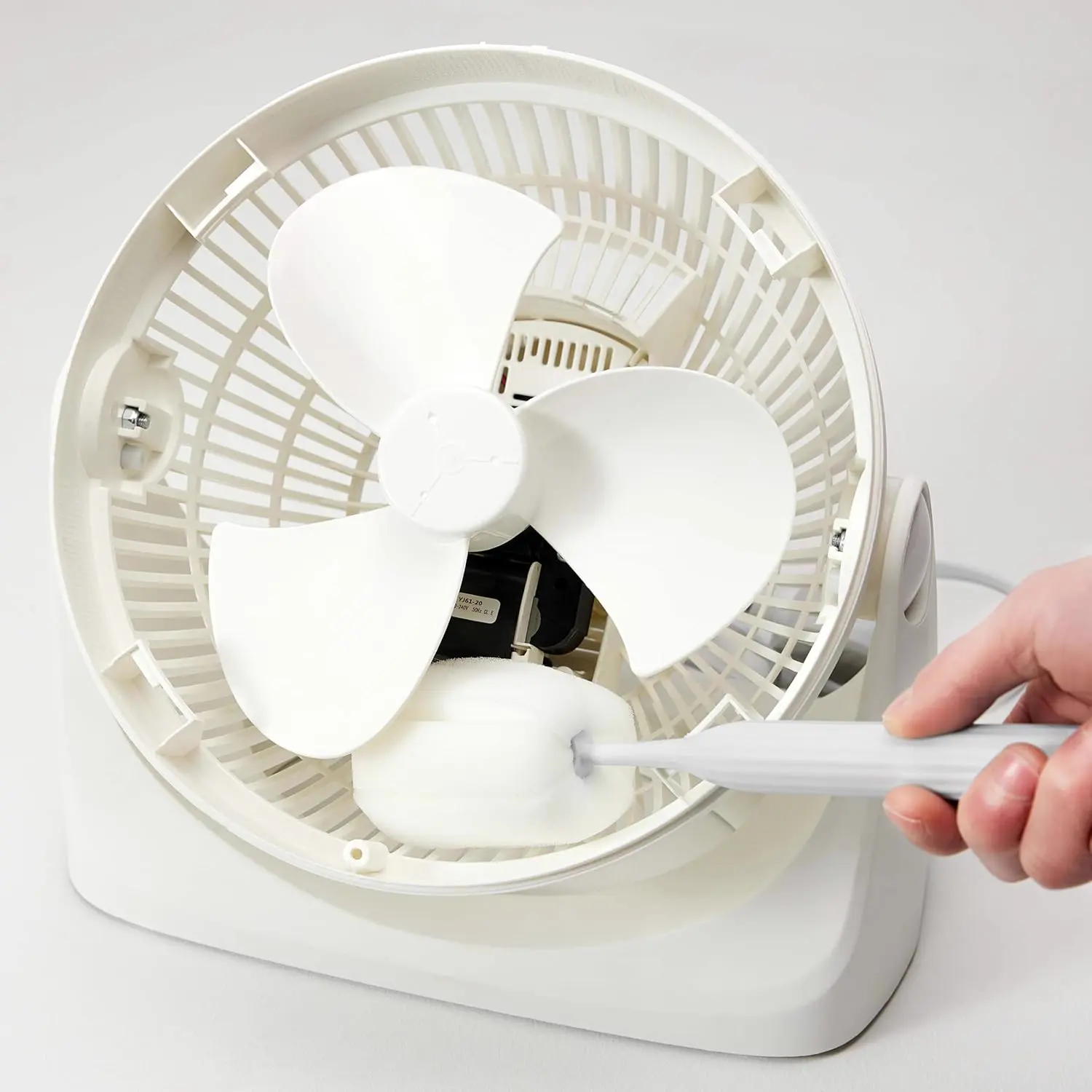 Ventilateur blanc 27,3 x 27,69 cm vue 7
