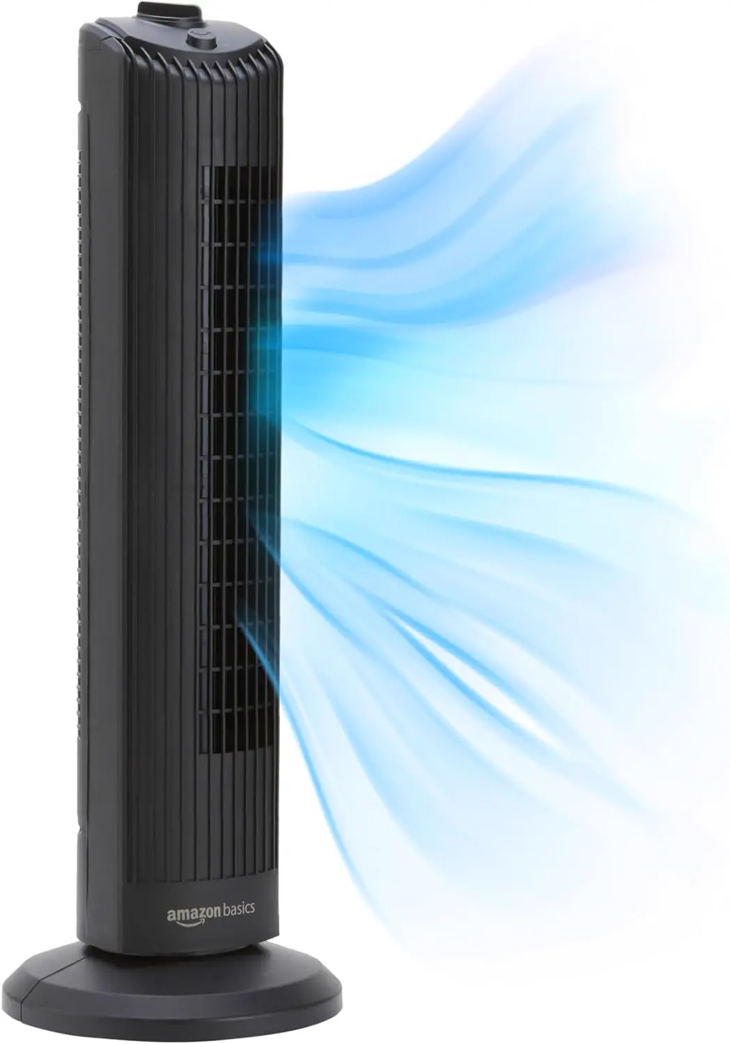 Ventilateur noir vue 2