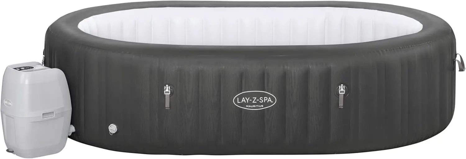 Spa gonflable 2 personnes 7 places gris 107X 71 vue 4