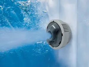 Spa gonflable 2 personnes 7 places gris 107X 71 — contenu détaillé 6