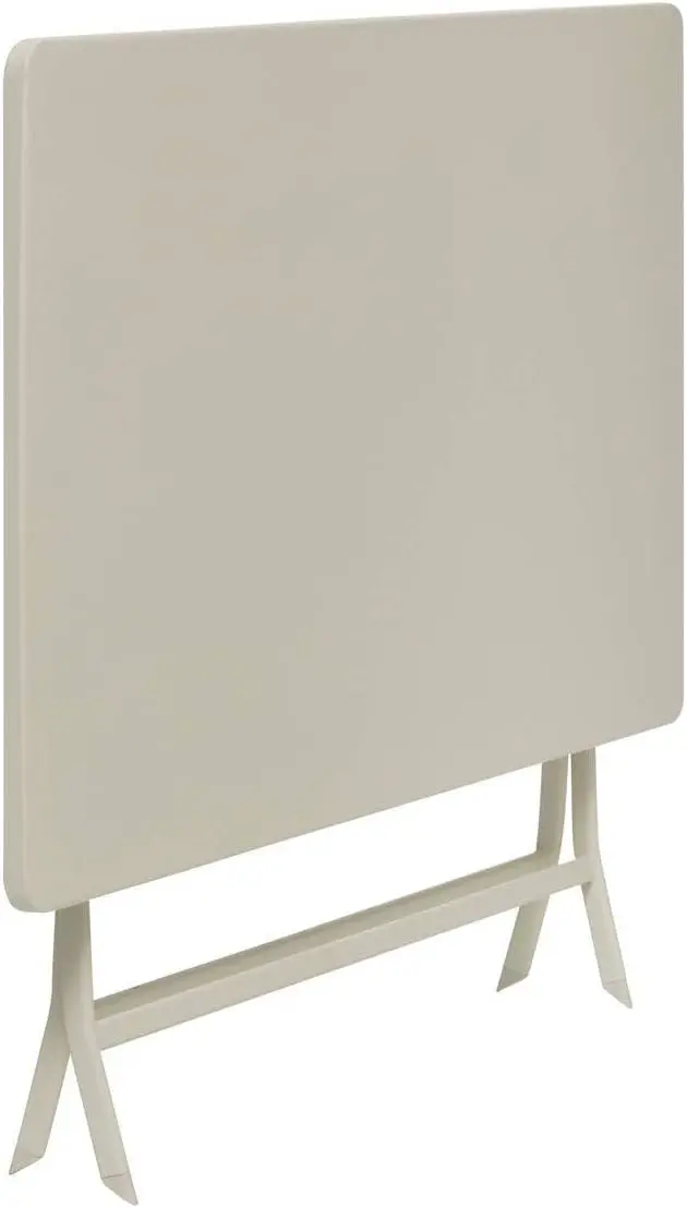 Table de jardin 4 places en acier 110x70cm vue 4