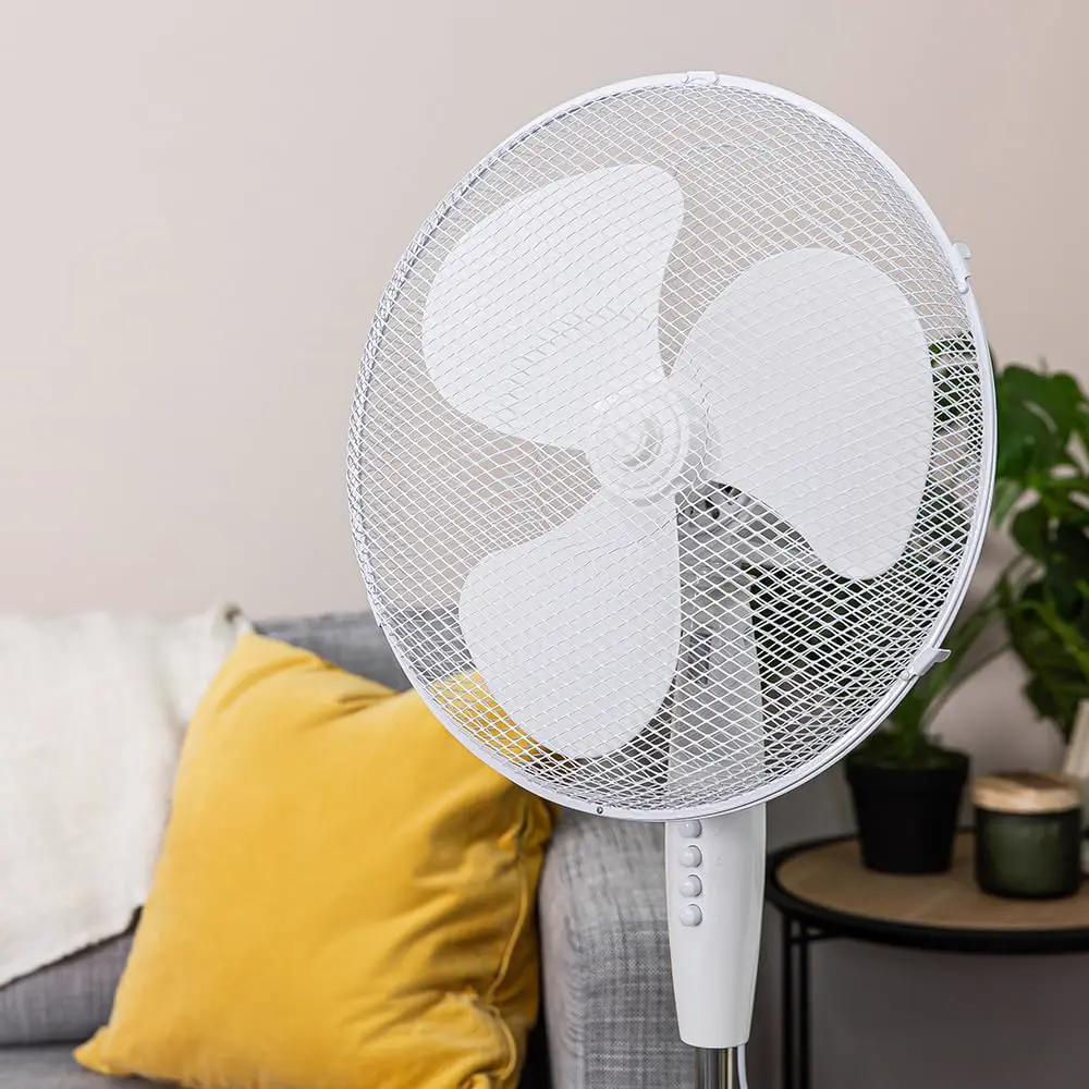 Ventilateur blanc vue 5