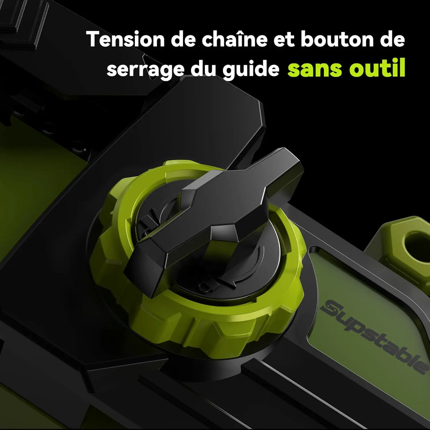 Tronçonneuse électrique en acier vue 6