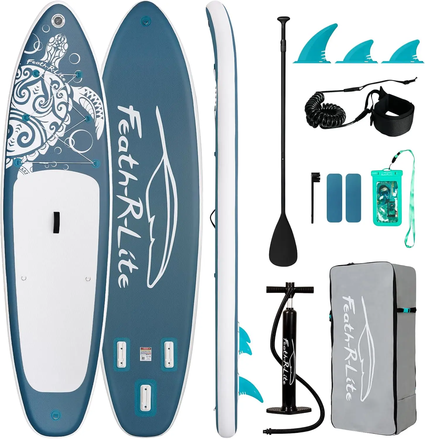 FEATH-R-LITE Stand Up Paddle Board Gonflable pour Adultes Sup avec