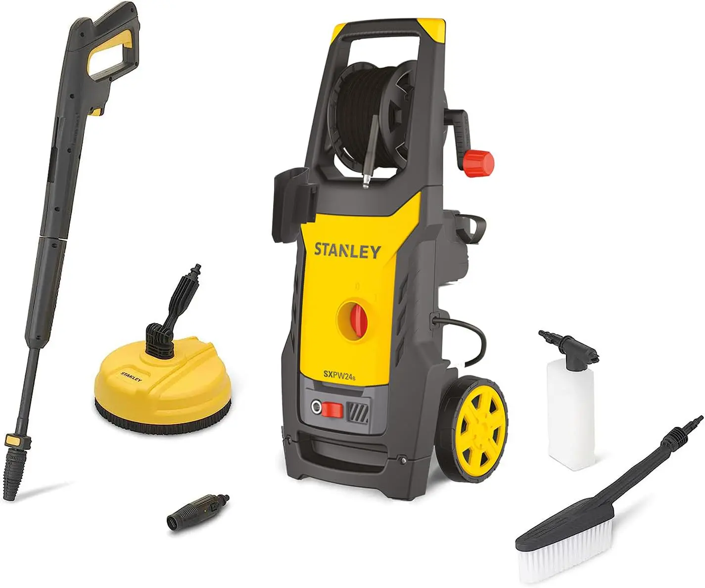 Stanley SXPW24BX Nettoyeur Haute Pression pour Surfaces Extérieures