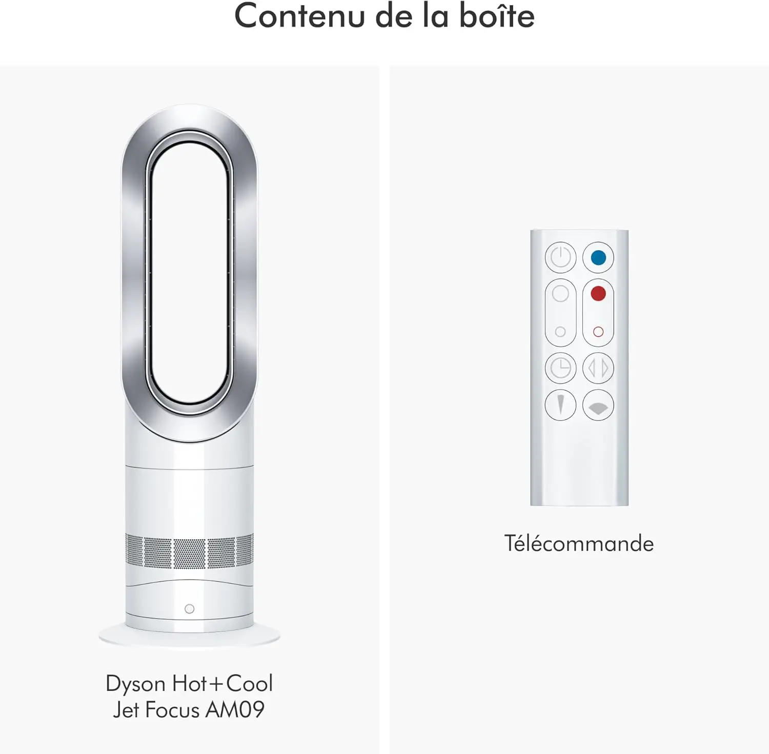 Ventilateur Dyson Hot+Cool Jet Focus Chauffage et ventilateur… vue 4