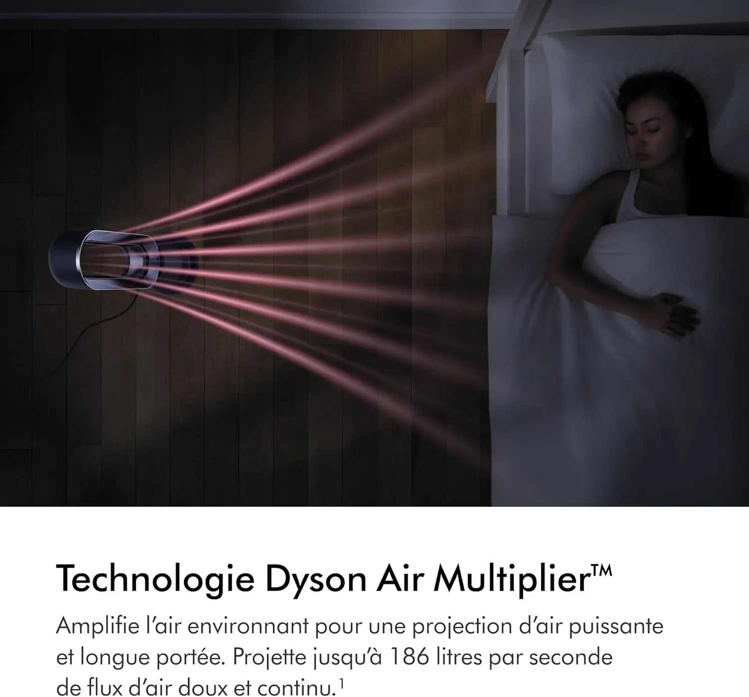 Ventilateur Dyson Hot+Cool Jet Focus Chauffage et ventilateur… vue 6