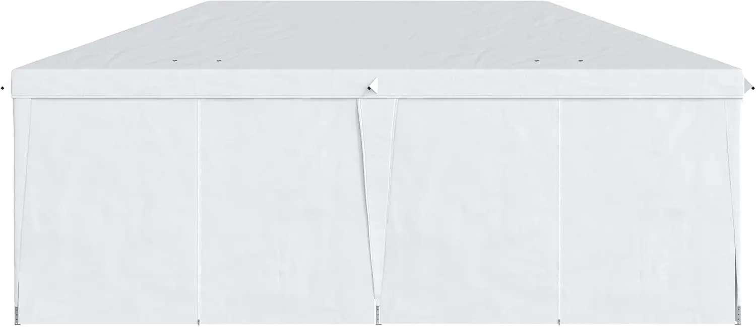 Tonnelle en métal blanc 3x6m vue 9