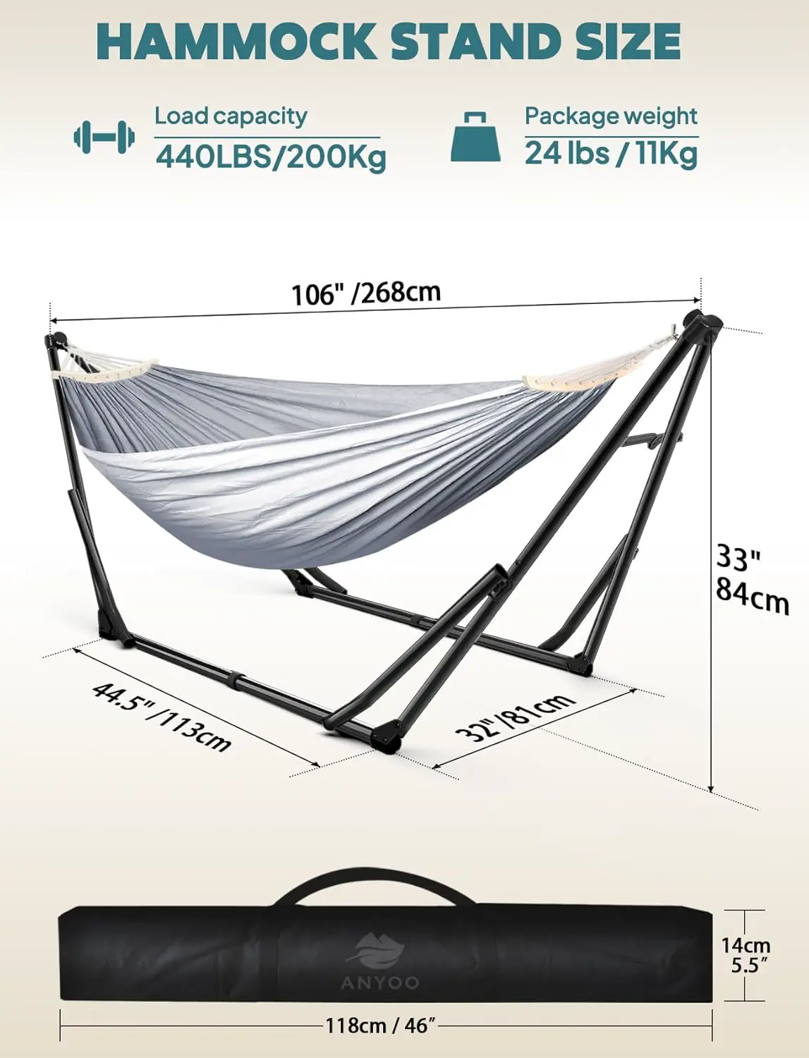 Fauteuils suspendus en acier gris vue 3