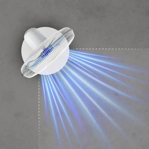 Ventilateur en métal blanc — contenu détaillé 7