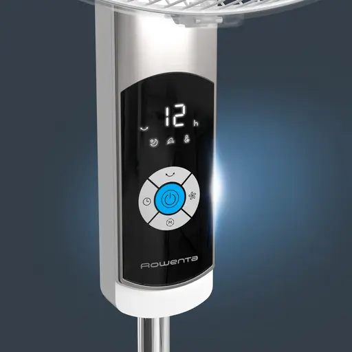 Ventilateur en métal blanc — contenu détaillé 8