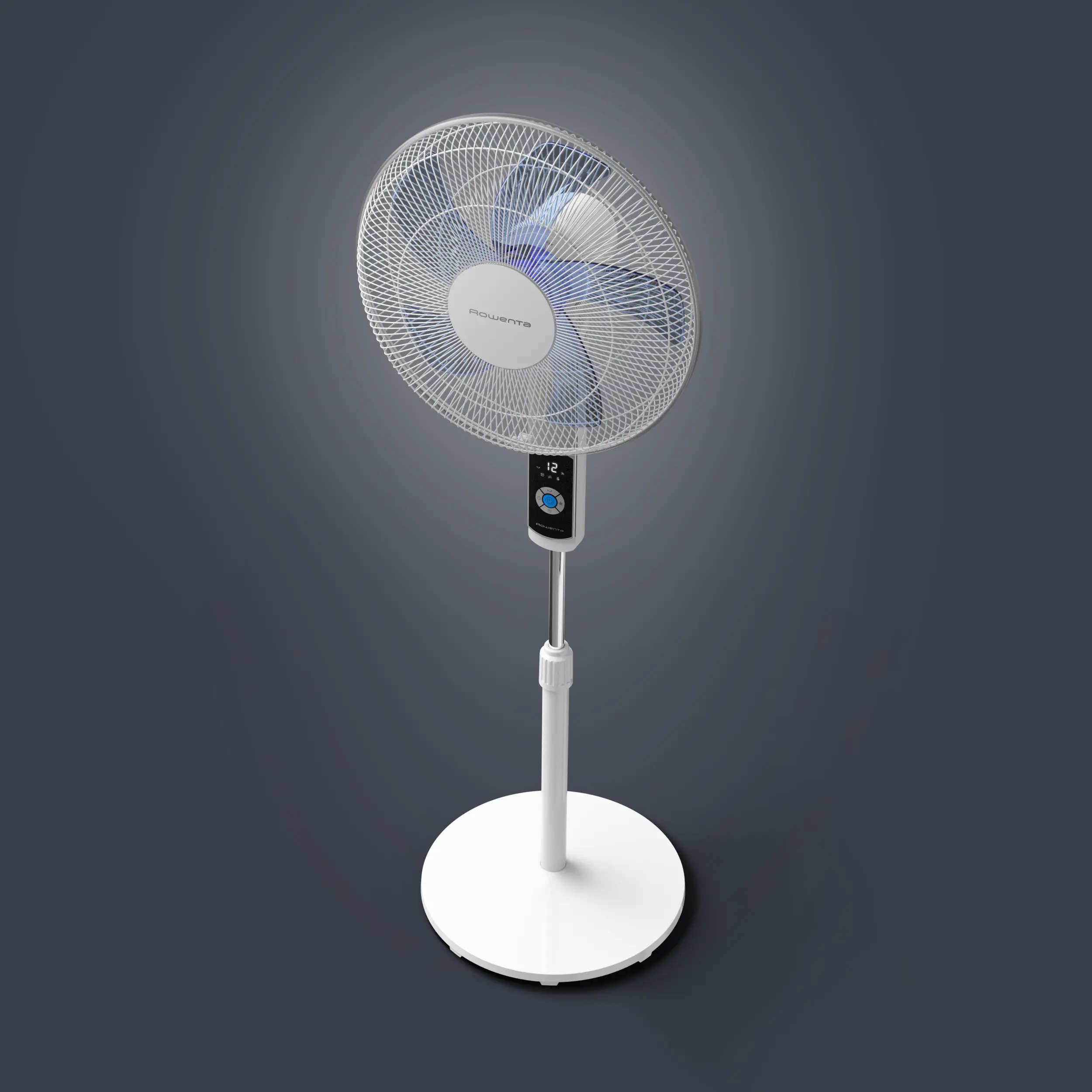 Ventilateur en métal blanc — contenu détaillé 10
