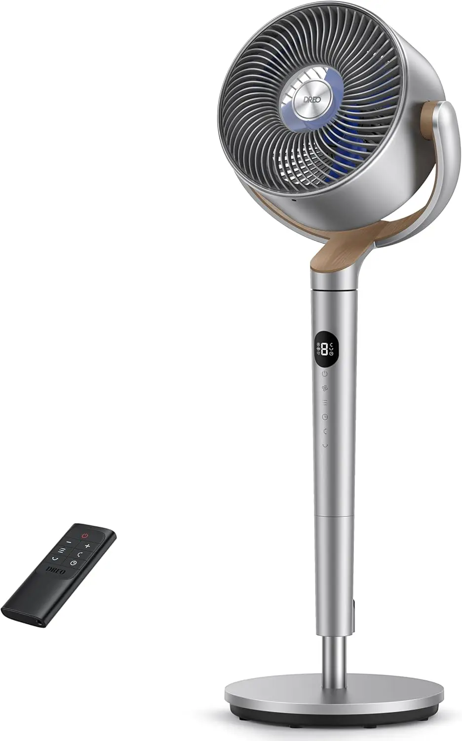 DREO 23dB ventilateur sur pied silencieux