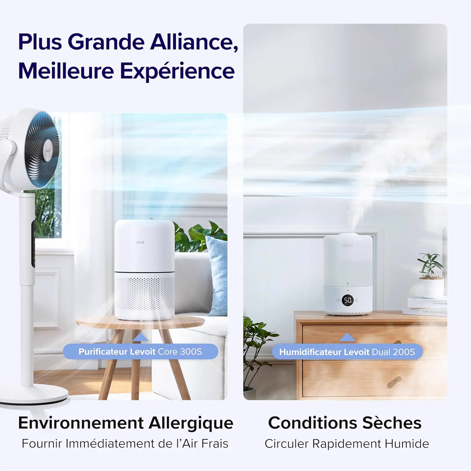 Ventilateur LEVOIT Ventilateur sur Pied 20 dB Silencieux vue 8