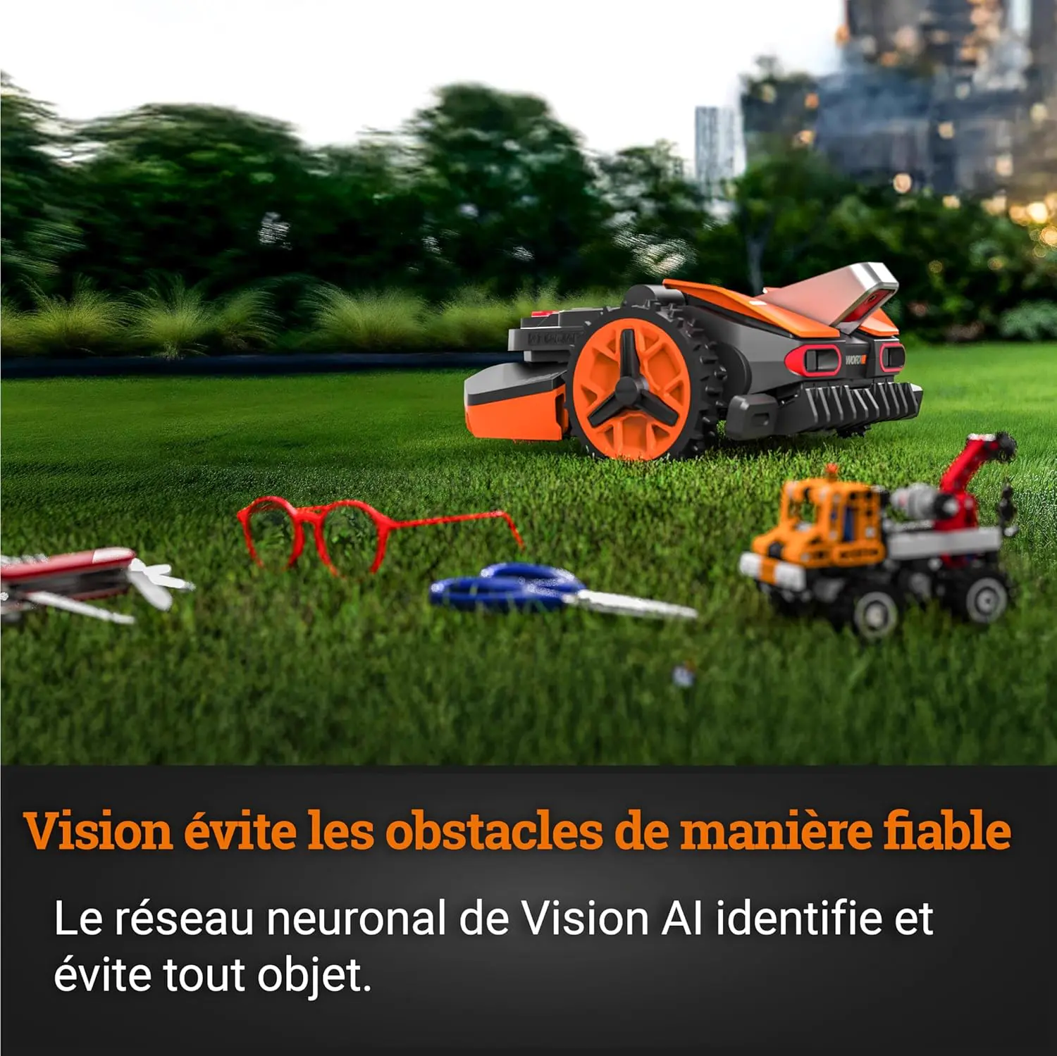Robot tondeuse 600 m² vue 4
