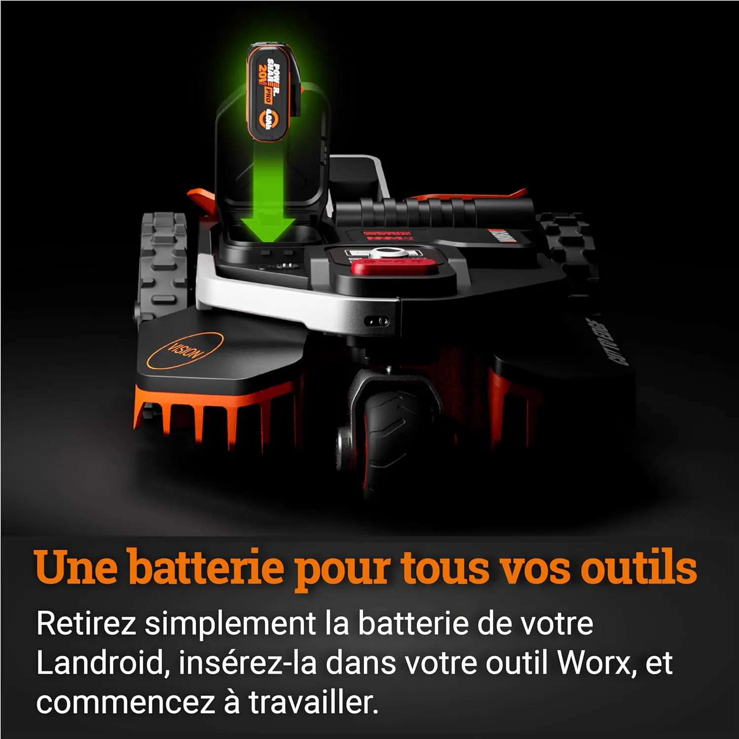 Robot tondeuse 600 m² vue 8