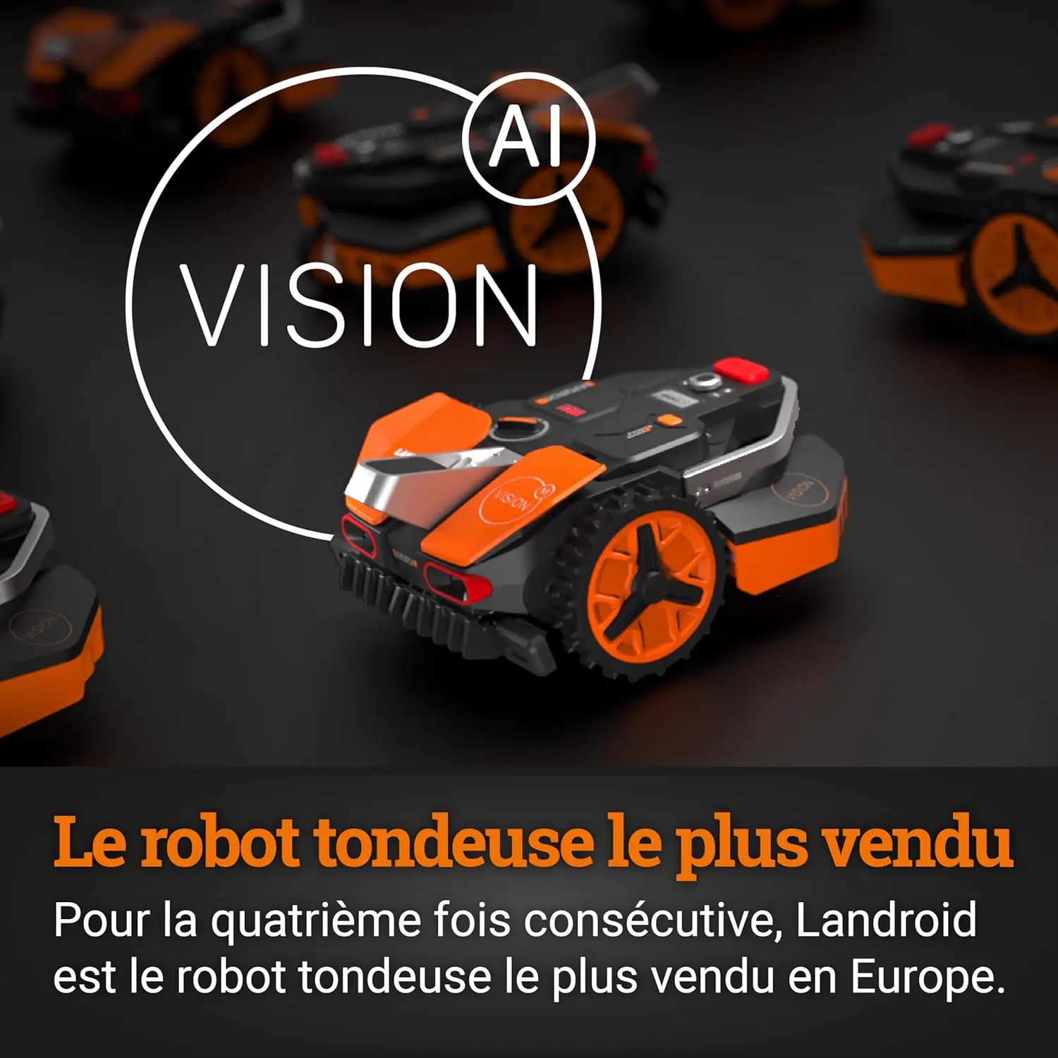 Robot tondeuse 600 m² vue 9