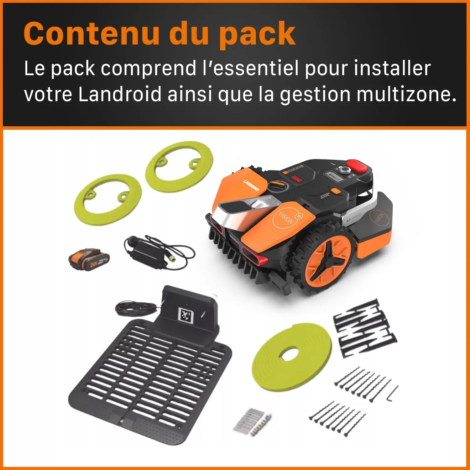 Robot tondeuse 600 m² vue 12