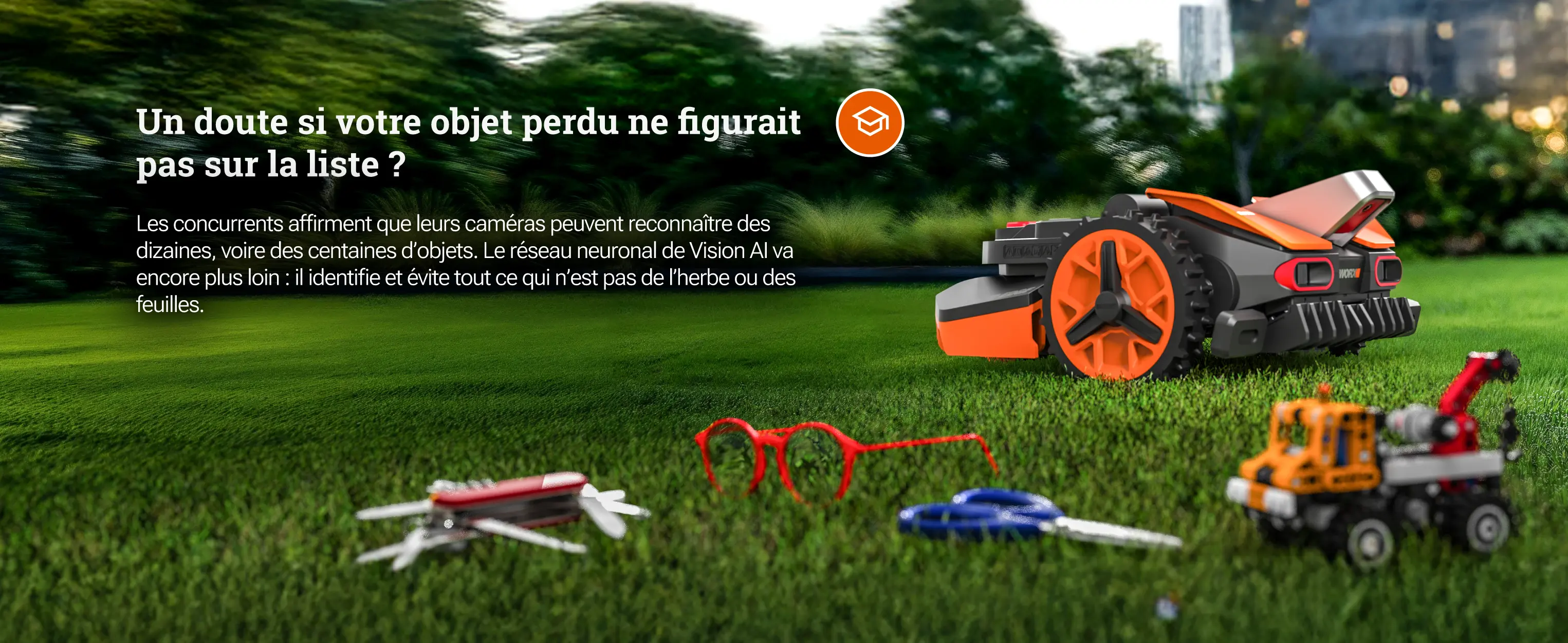 Robot tondeuse 600 m² — contenu détaillé 2