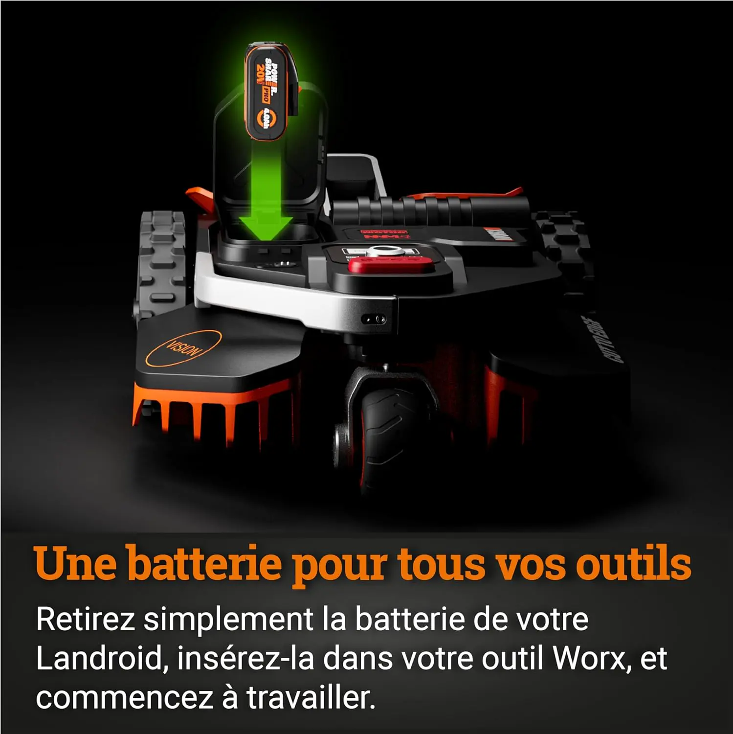 Robot tondeuse 1300 m² vue 8
