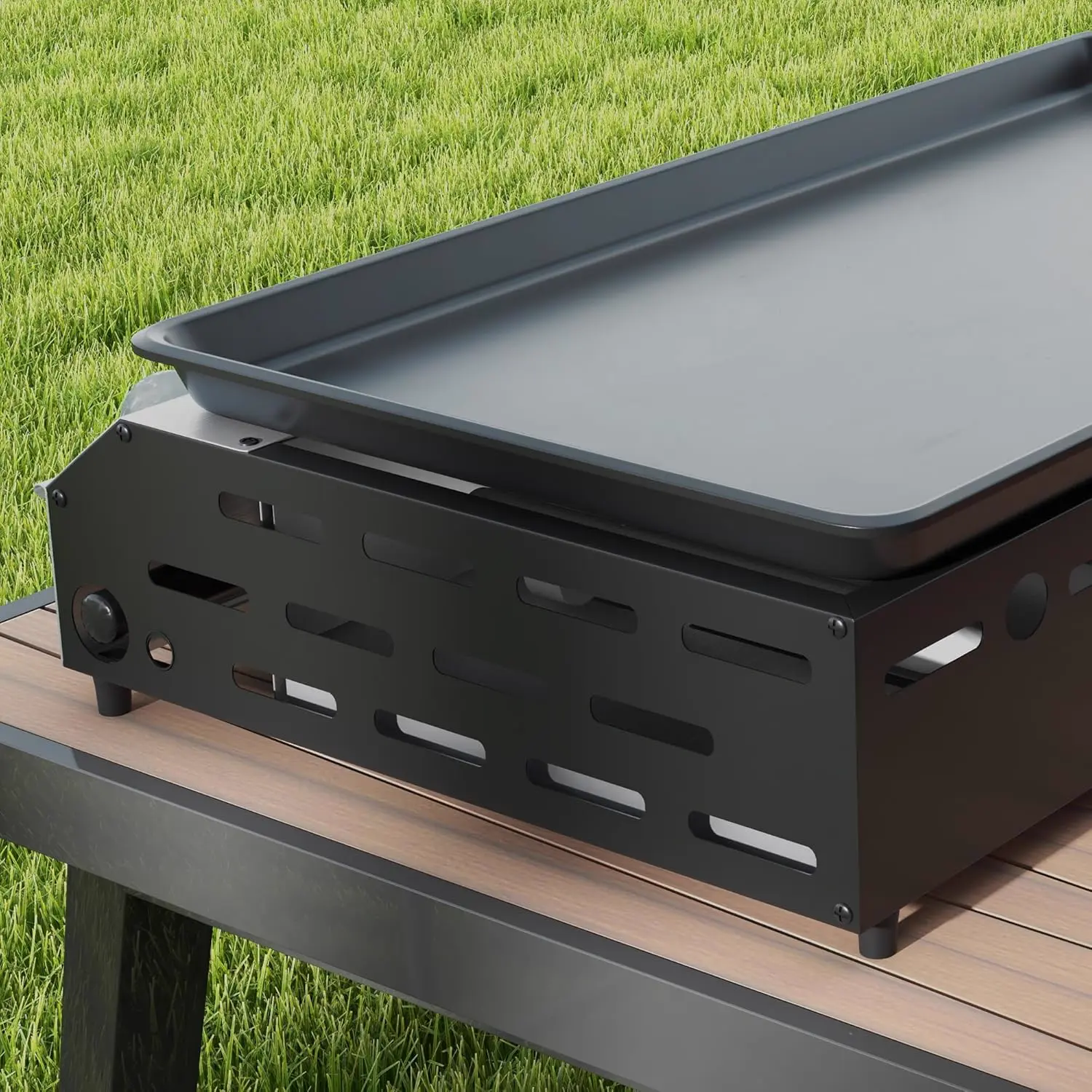 Plancha en acier 73 x 34 cm vue 9