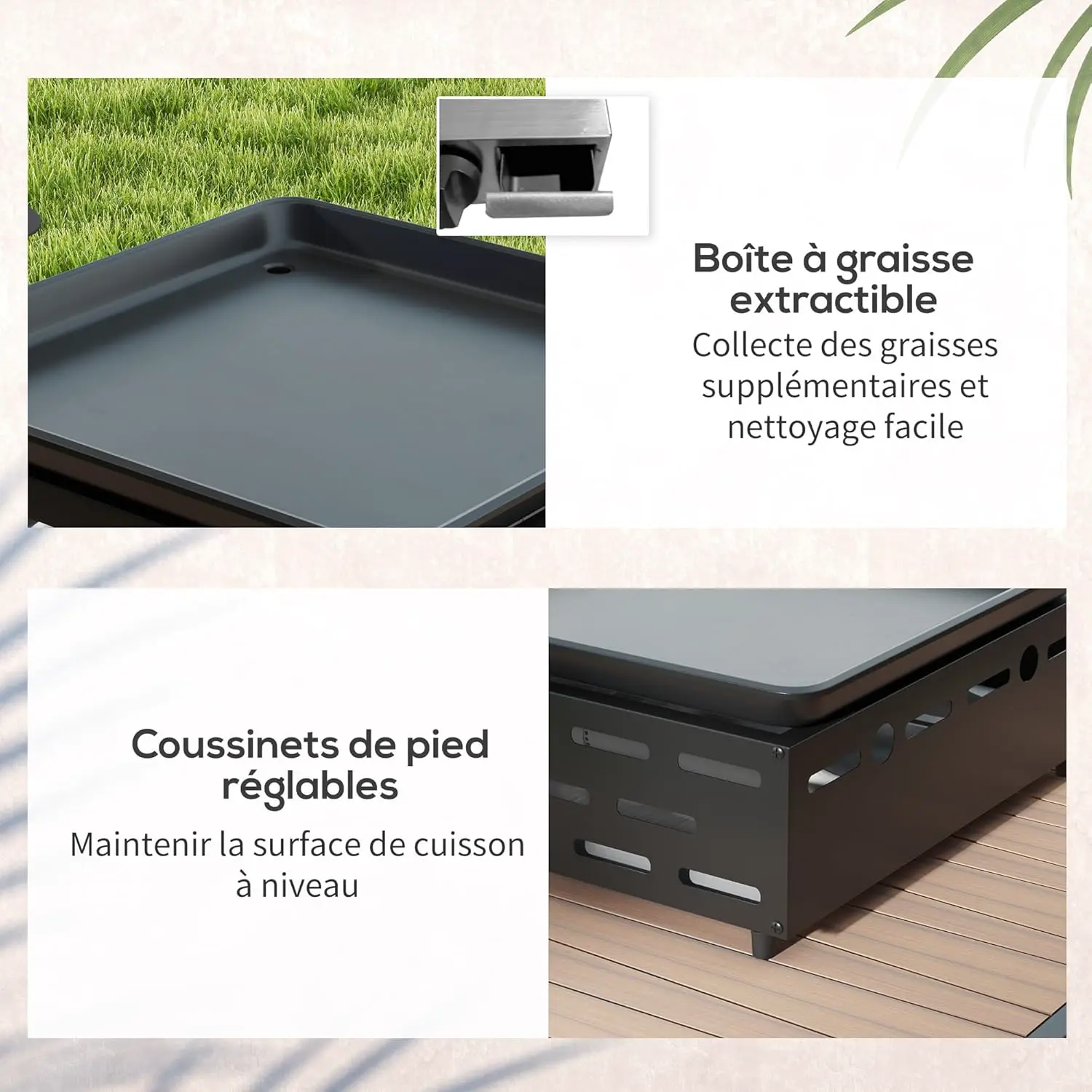 Plancha en acier vue 6