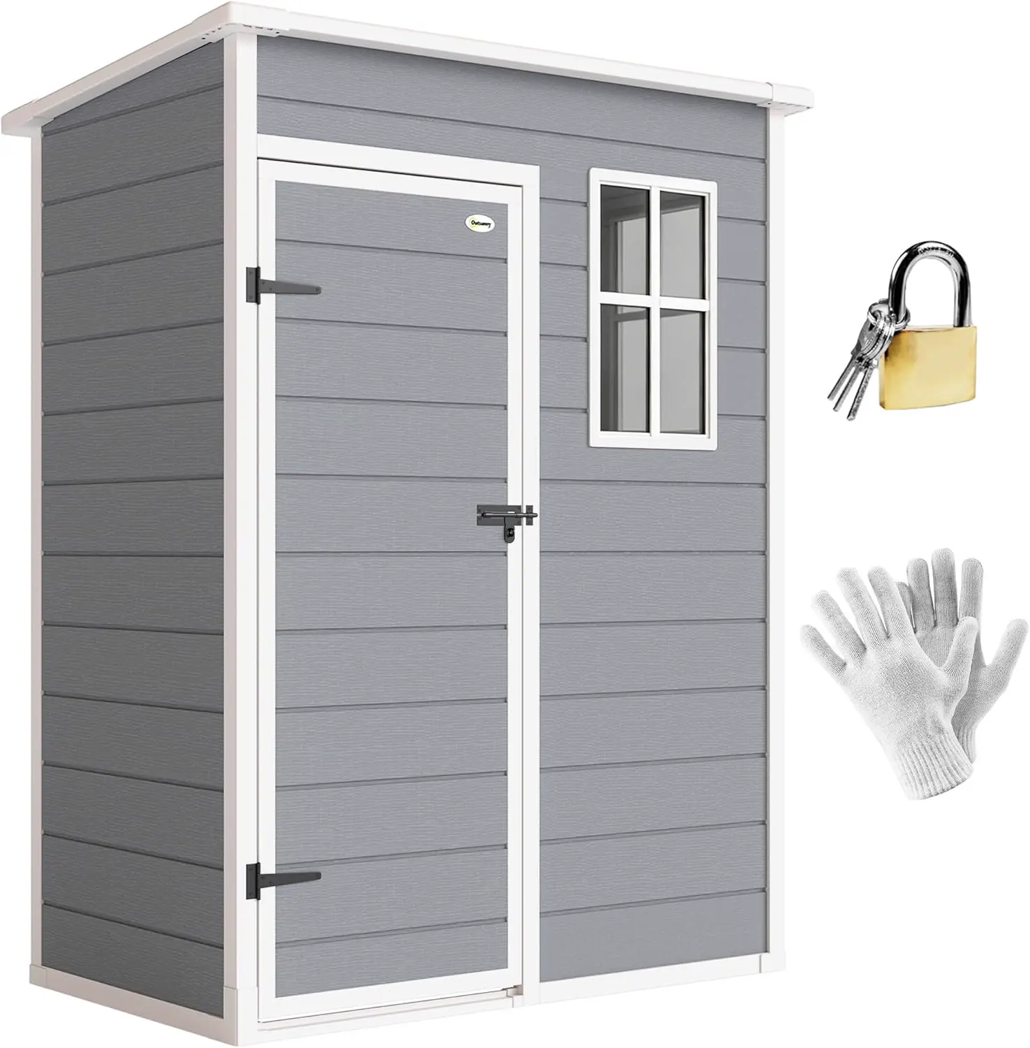 Outsunny Abri de Jardin 1,14 m² cabane de Jardin pour Outils