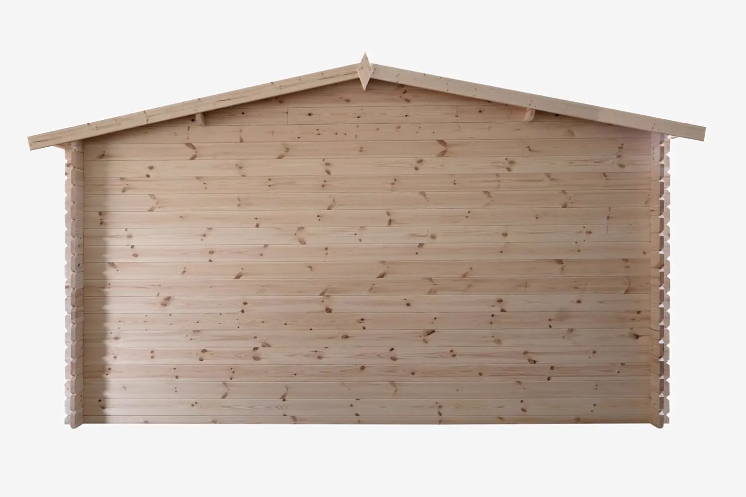 Abri de jardin en bois en bois noir 9,9m² vue 4