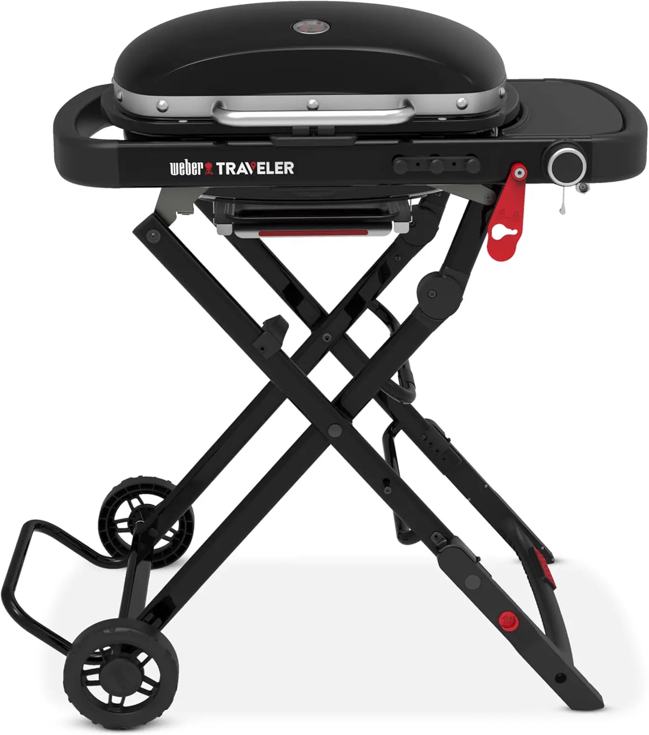 Barbecue weber 4 places en acier noir 52 x 36 cm vue 2