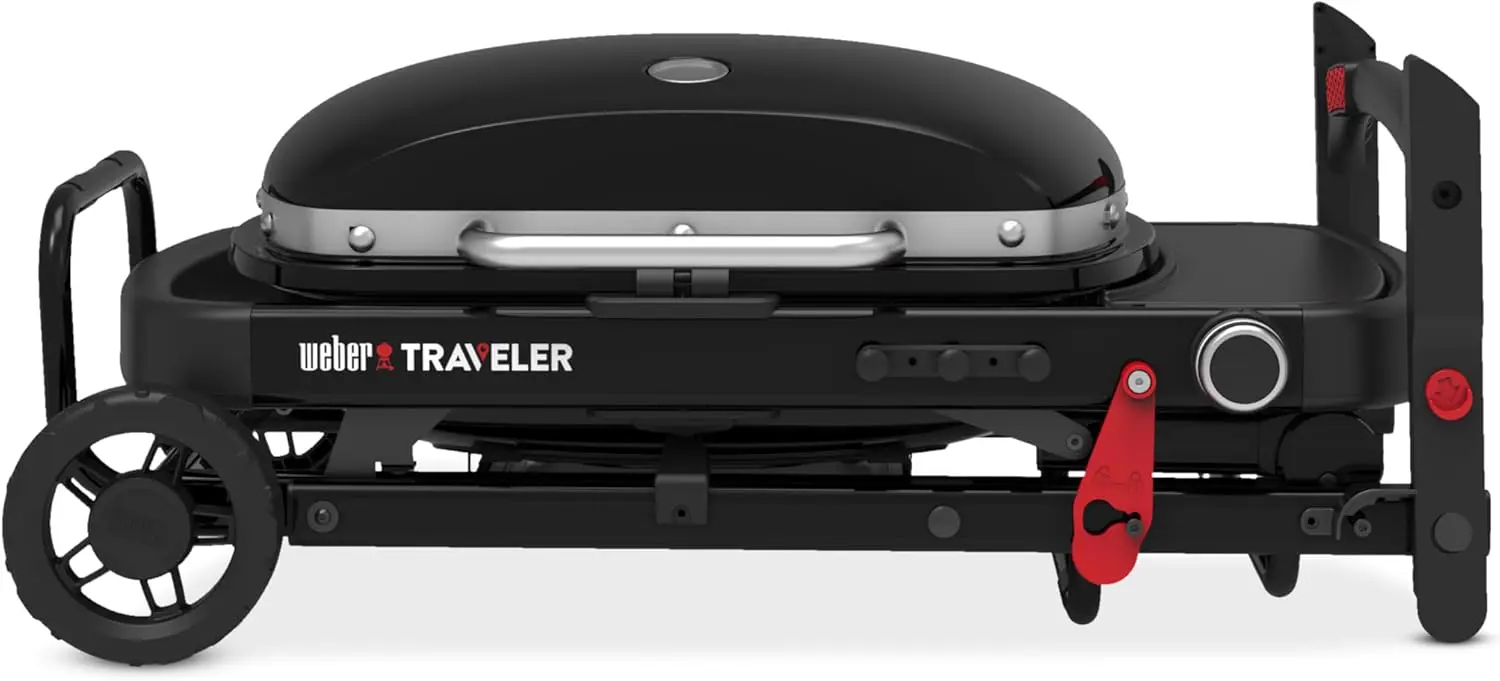 Barbecue weber 4 places en acier noir 52 x 36 cm vue 4