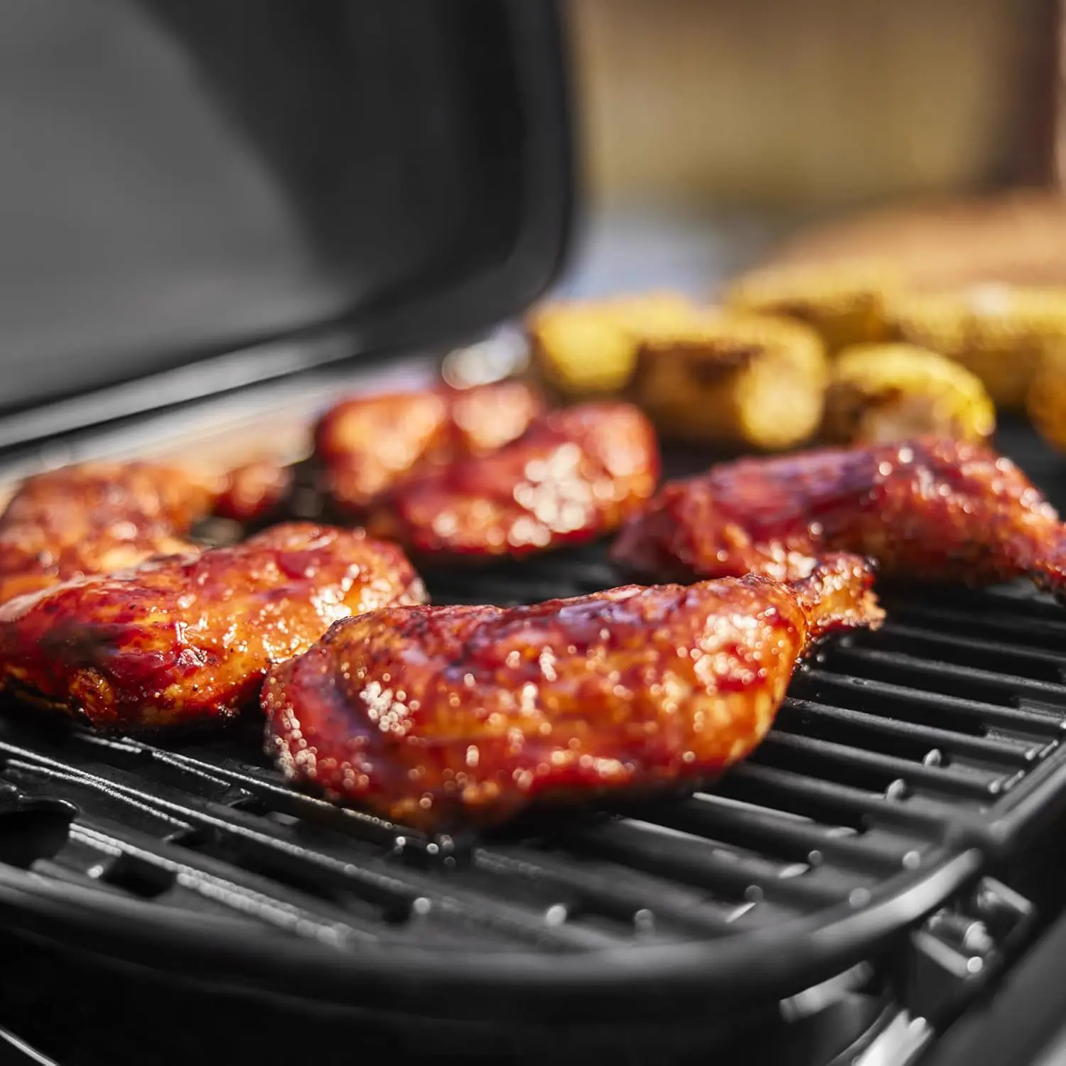 Barbecue weber 4 places en acier noir 52 x 36 cm vue 7