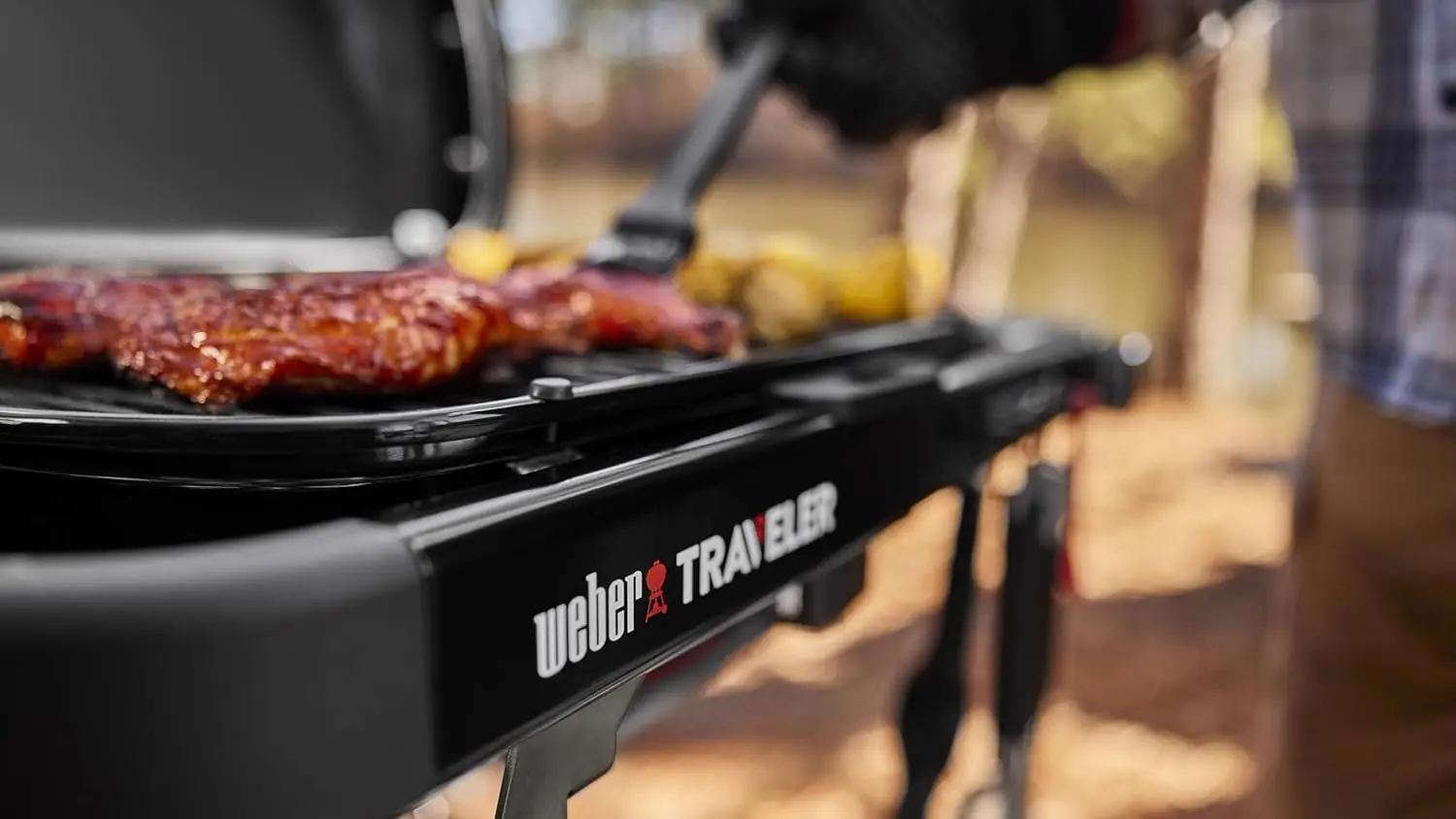 Barbecue weber 4 places en acier noir 52 x 36 cm vue 8