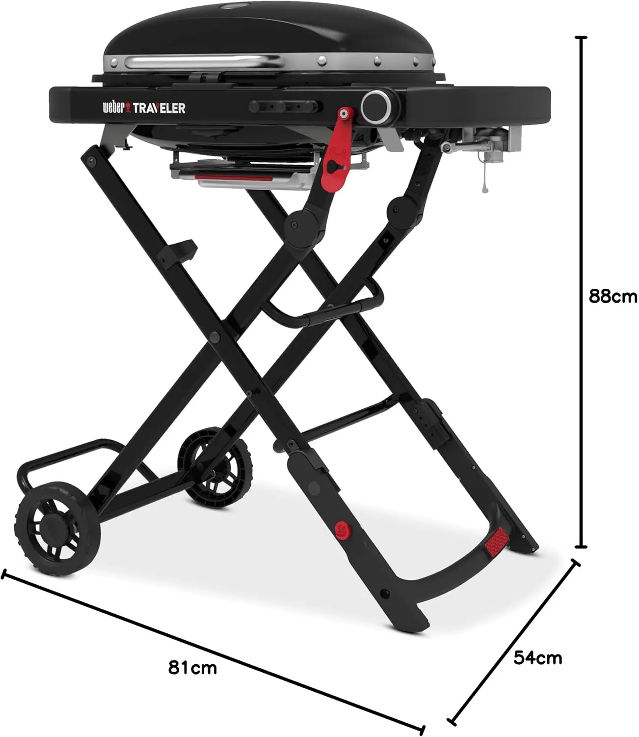 Barbecue weber 4 places en acier noir 52 x 36 cm vue 11