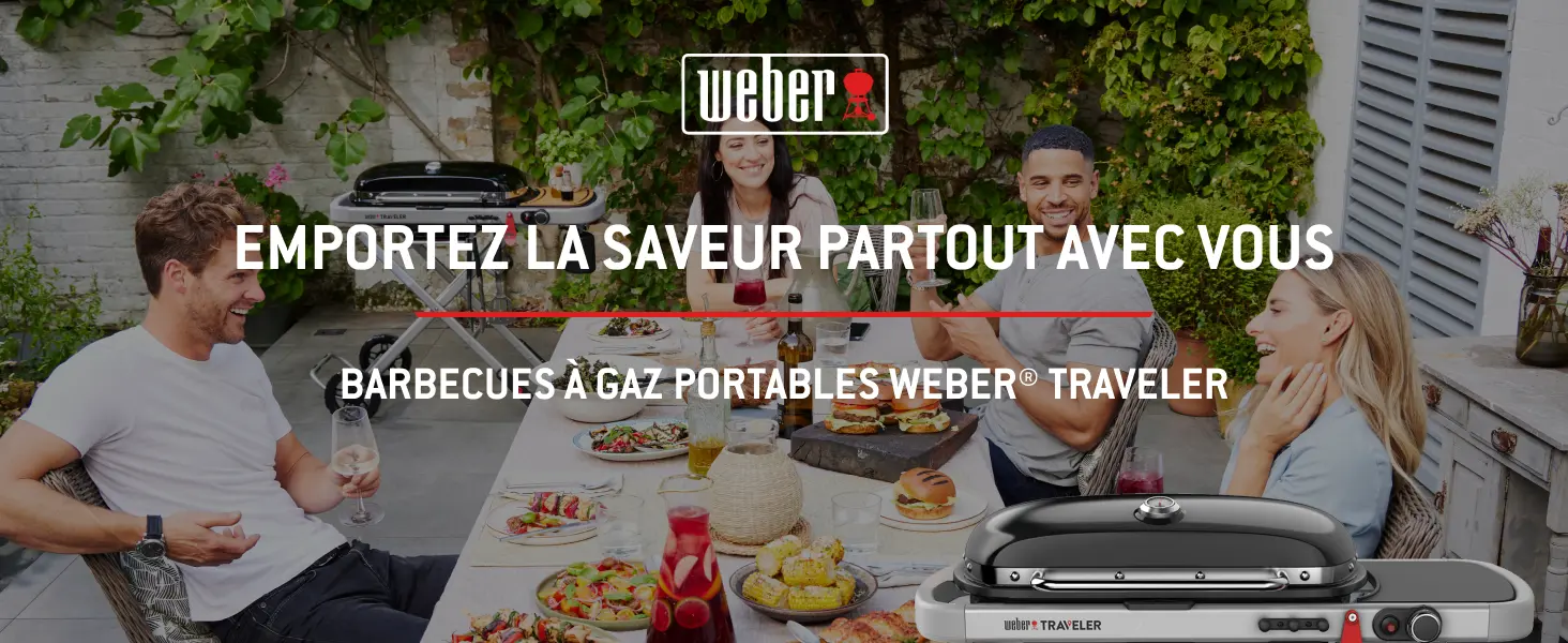 Barbecue weber 4 places en acier noir 52 x 36 cm — contenu détaillé 1