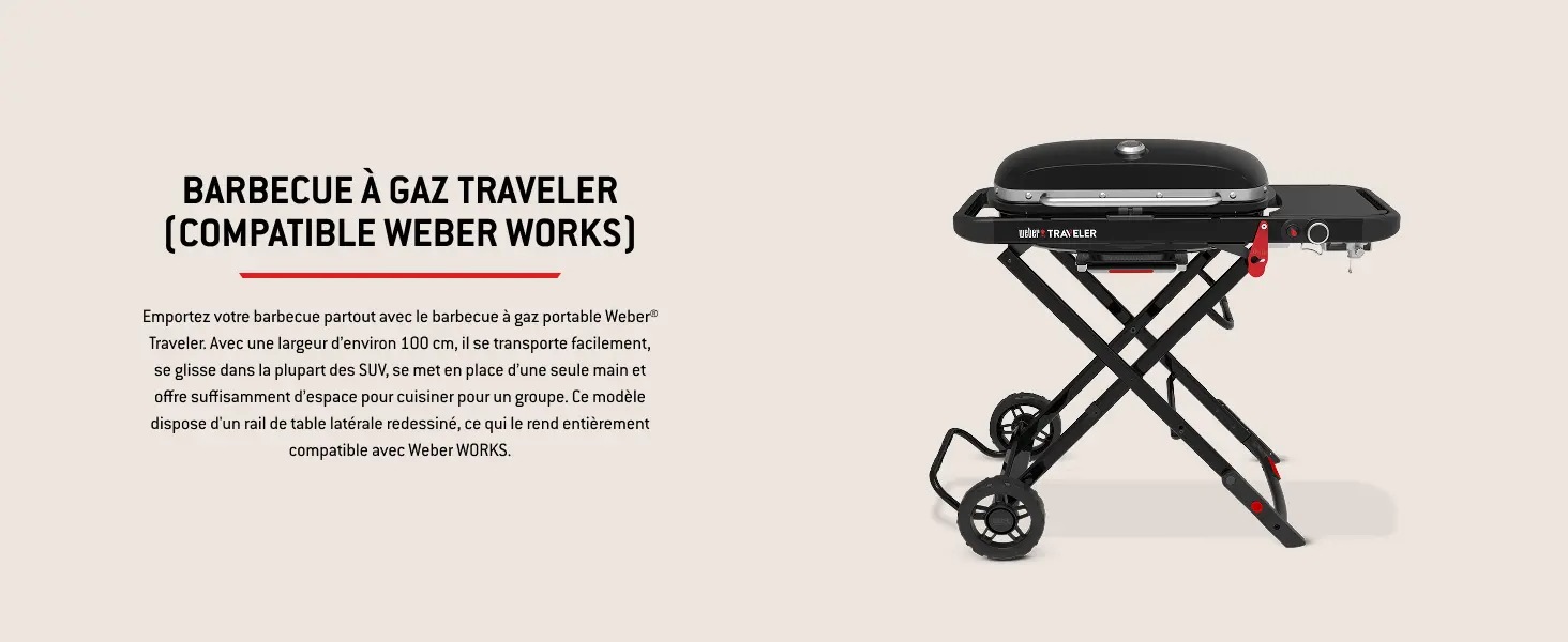 Barbecue weber 4 places en acier noir 52 x 36 cm — contenu détaillé 4