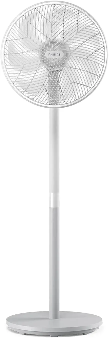 Ventilateur blanc vue 2