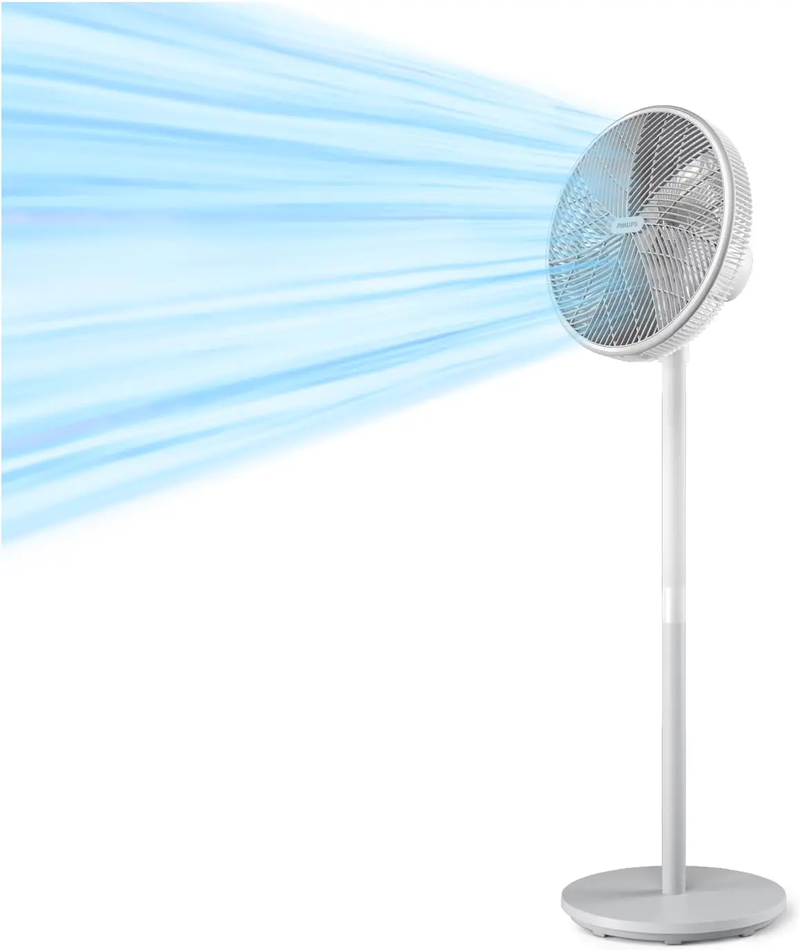 Ventilateur blanc vue 8