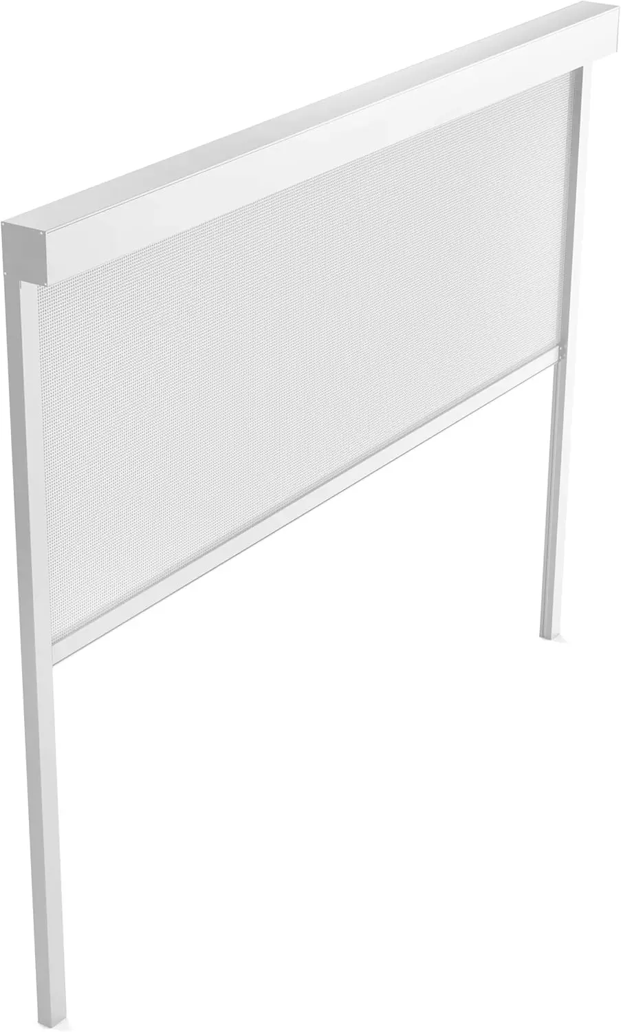 Pergola en aluminium blanc 3,80 x 2,30 m vue 2
