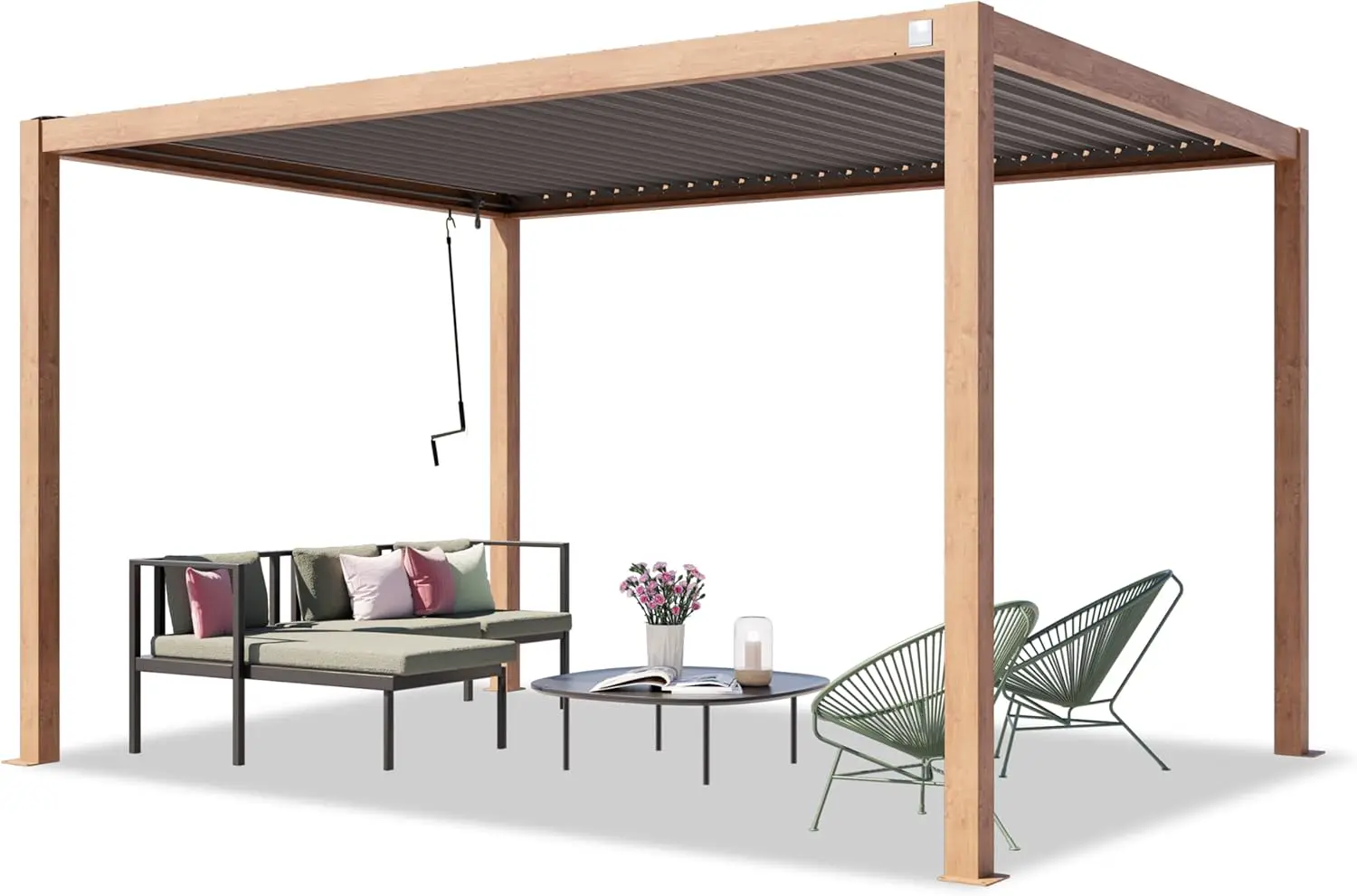 Aspect bois 3x4 m