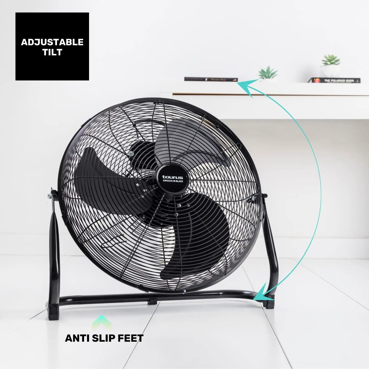 Ventilateur en aluminium vue 5