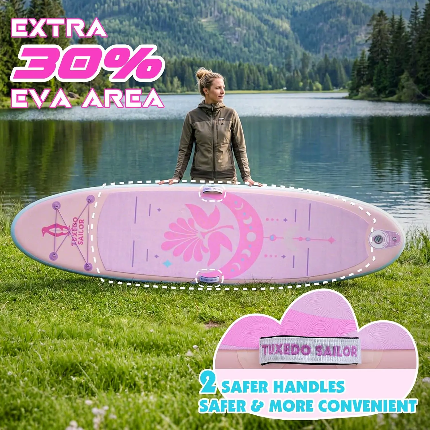 Paddle gonflable Tuxedo Sailor Paddle Gonflable Adulte vue 3
