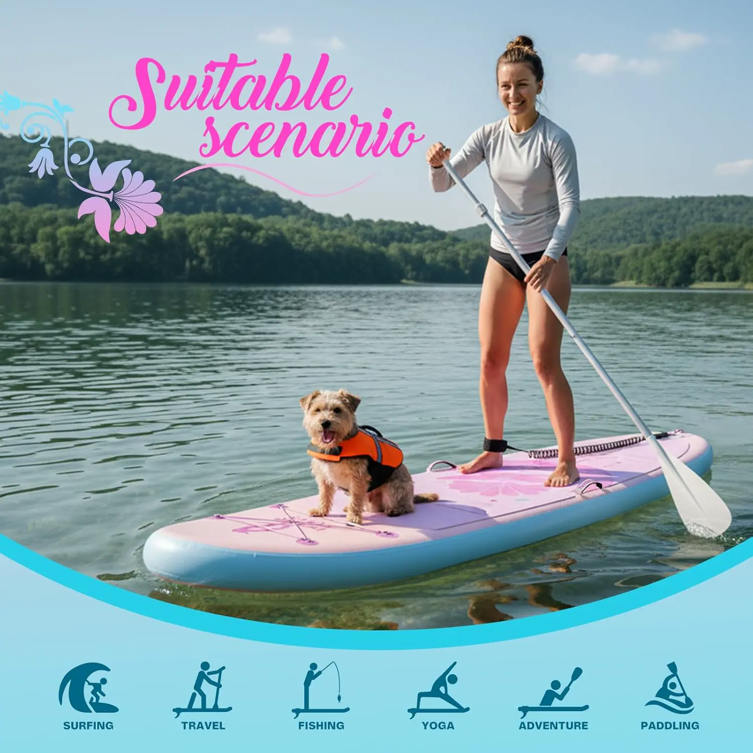Paddle gonflable Tuxedo Sailor Paddle Gonflable Adulte vue 6